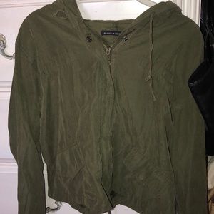 Used brandy Melville army jacket